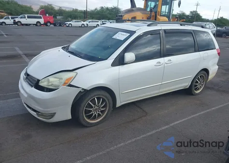 2004 Toyota Sienna Xle z USA, uszkodzony, nr VIN 5TDZA22C44S120331